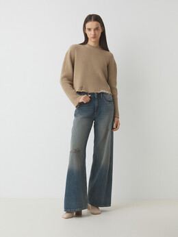 Mm6 Maison Margiela: Синие джинсы 