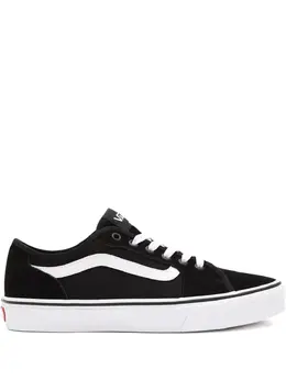 Vans: Чёрные кроссовки 