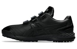 Asics: Чёрные кроссовки 