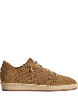 Golden Goose: Коричневые кроссовки  Ball Star