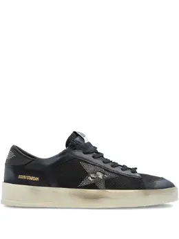 Golden Goose: Голубые кроссовки  Stardan