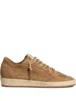 Golden Goose: Коричневые кроссовки  Ball Star