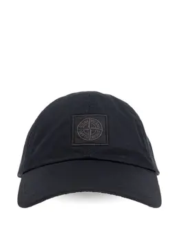 Stone Island: Чёрная кепка  Compass