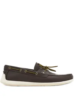 Ferragamo: Белые мокасины 
