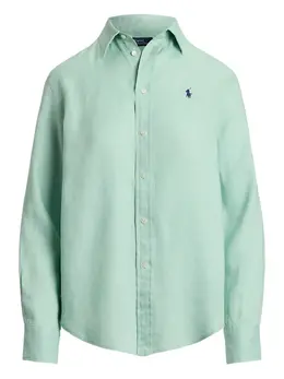 Polo Ralph Lauren: Зелёное поло 