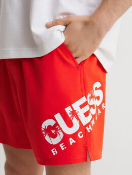 Guess: Красные шорты 