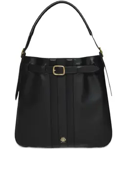 Bally: Чёрная сумка 
