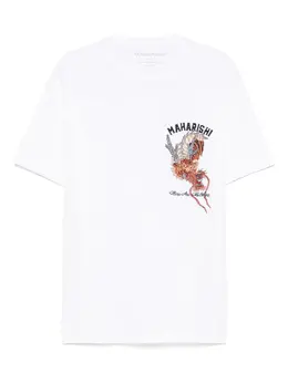 Maharishi: Белая футболка 