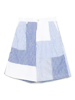 Comme Des Garçons Shirt: Шорты в полоску 