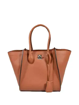 Ermanno Scervino: Коричневая сумка-шоппер 