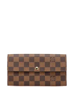 Louis Vuitton Pre-Owned: Коричневый кошелёк 