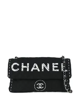 CHANEL Pre-Owned: Чёрная сумка 