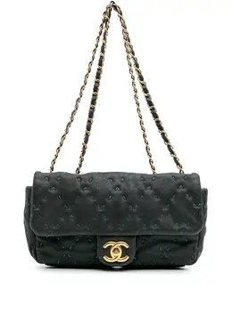CHANEL Pre-Owned: Голубая сумка 