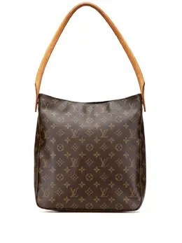 Louis Vuitton Pre-Owned: Коричневая сумка 