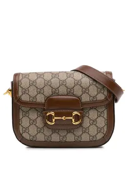 Gucci Pre-Owned: Коричневая сумка через плечо 