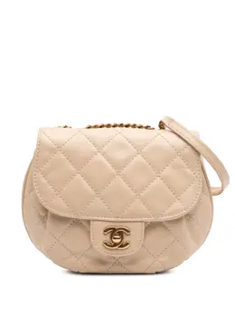 CHANEL Pre-Owned: Коричневая сумка 