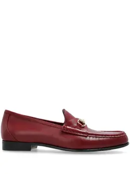 Gucci: Красные лоферы  Jordaan