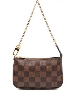 Louis Vuitton Pre-Owned: Коричневая сумка 