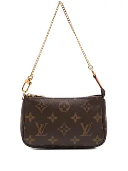 Louis Vuitton Pre-Owned: Коричневая сумка 