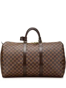 Louis Vuitton Pre-Owned: Коричневая сумка 