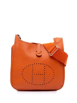 Hermès Pre-Owned: Оранжевая сумка через плечо 