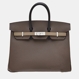 Hermes: Чёрная сумка  Birkin 25