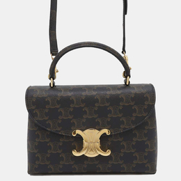 Celine: Коричневая сумка 