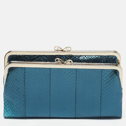 Anya Hindmarch: Голубой клатч 