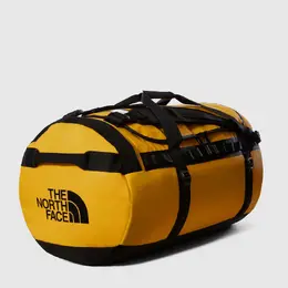 The North Face: Жёлтая спортивная сумка 