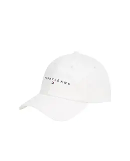 Tommy Jeans: Белая кепка 