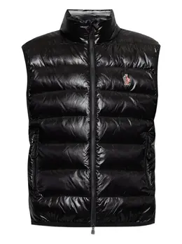 Moncler Grenoble: Чёрный жилет 