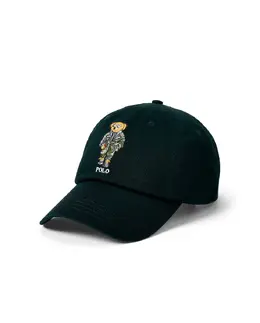 Polo Ralph Lauren: Чёрная кепка 