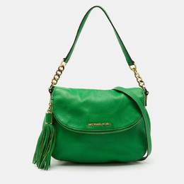 MICHAEL Michael Kors: Зелёная сумка через плечо 