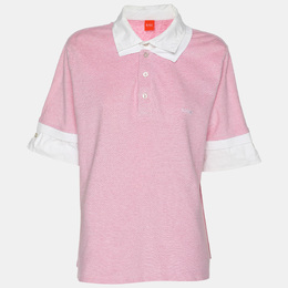 Boss By Hugo Boss: Розовый топ 