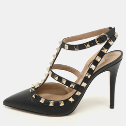 Valentino: Чёрные туфли  Rockstud