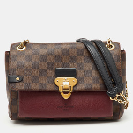 Louis Vuitton: Бордовая сумка 