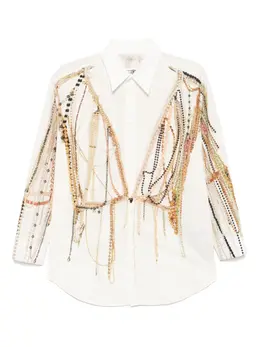 MM6 Maison Margiela: Длинная рубашка 