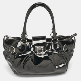 Salvatore Ferragamo: Чёрная сумка 