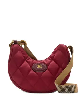 Burberry: Тёмная сумка через плечо 