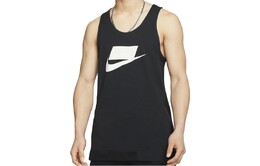 Nike: Чёрный жилет 
