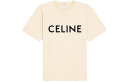CELINE: Жёлтая футболка 
