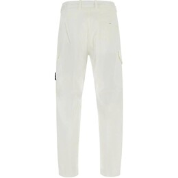 Stone Island: Белые брюки 