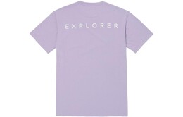 The North Face: Фиолетовая футболка 