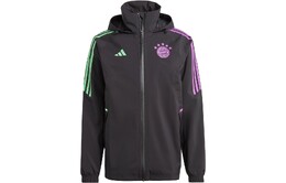 Adidas: Чёрная куртка 