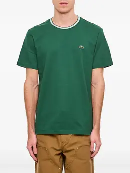 Lacoste: Зелёная футболка 