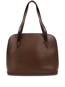 Louis Vuitton Pre-Owned: Коричневая сумка-шоппер 
