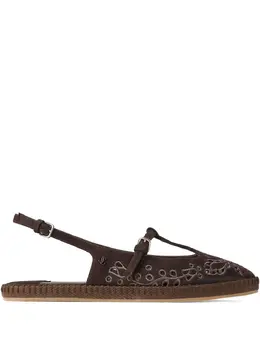 Jimmy Choo: Коричневые мокасины 