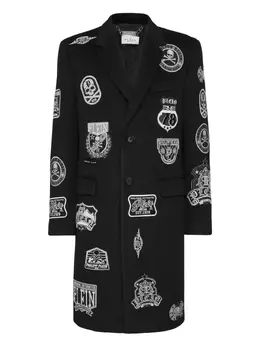 Philipp Plein: Чёрное пальто 