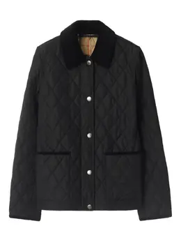 Burberry: Стёганые куртка 