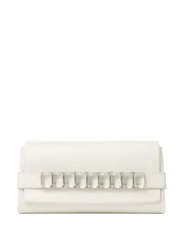 Jimmy Choo: Белый клатч 